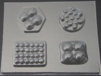 1221 Massage Bar Soaps Chocolate Candy Mold